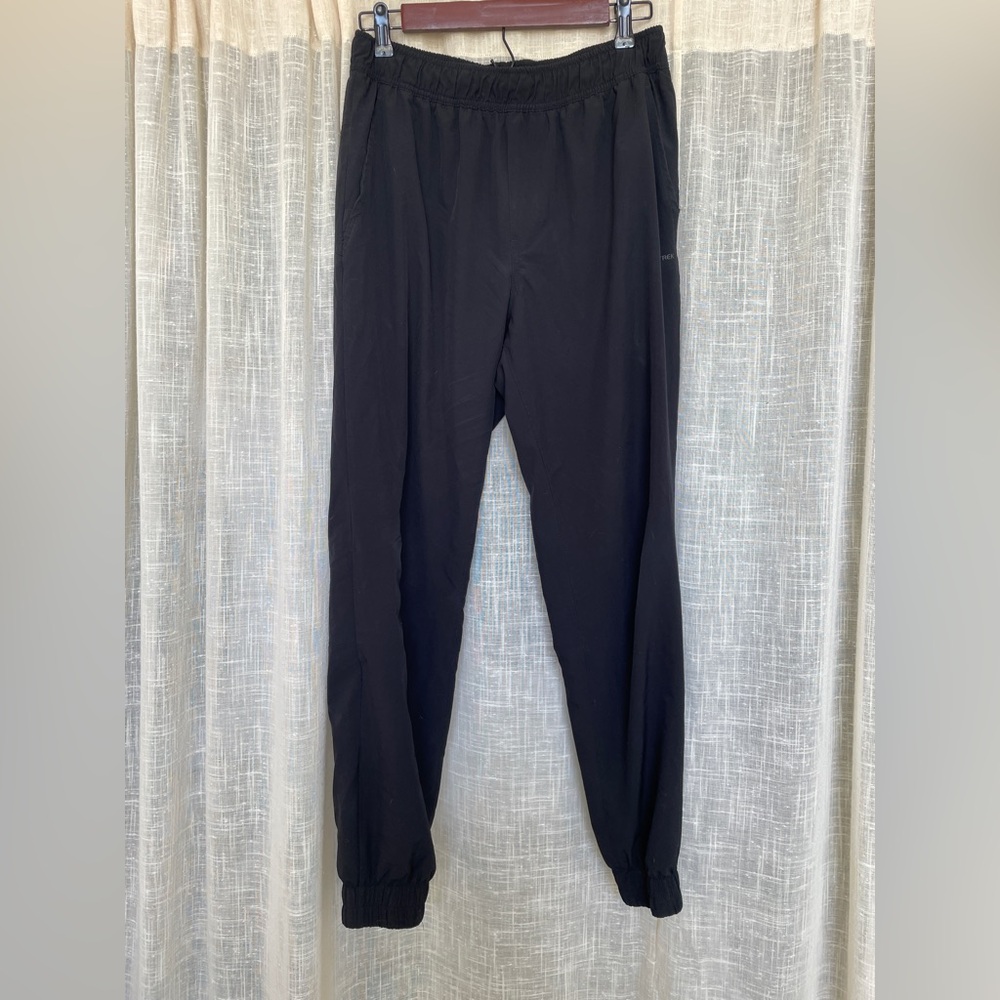 Black Men's Warm Jogger Sweatpants